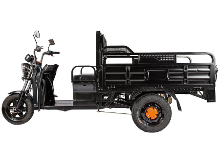 Грузовой электротрицикл Rutrike D2 1500 60V1000W черный