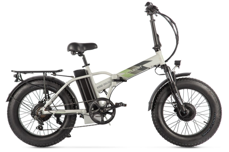 Электровелосипед Gelbert Saturn Dual PRO серый