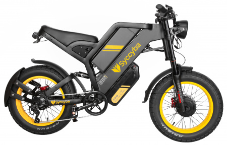 Электровелосипед Syccyba GT20 MAX DUAL полный привод