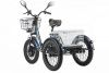 Трицикл Eltreco Porter Fat 500 серебристый