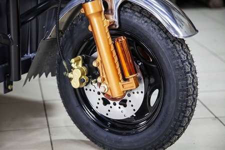 Грузовой электротрицикл Rutrike Гибрид 1500 60V1000W серый